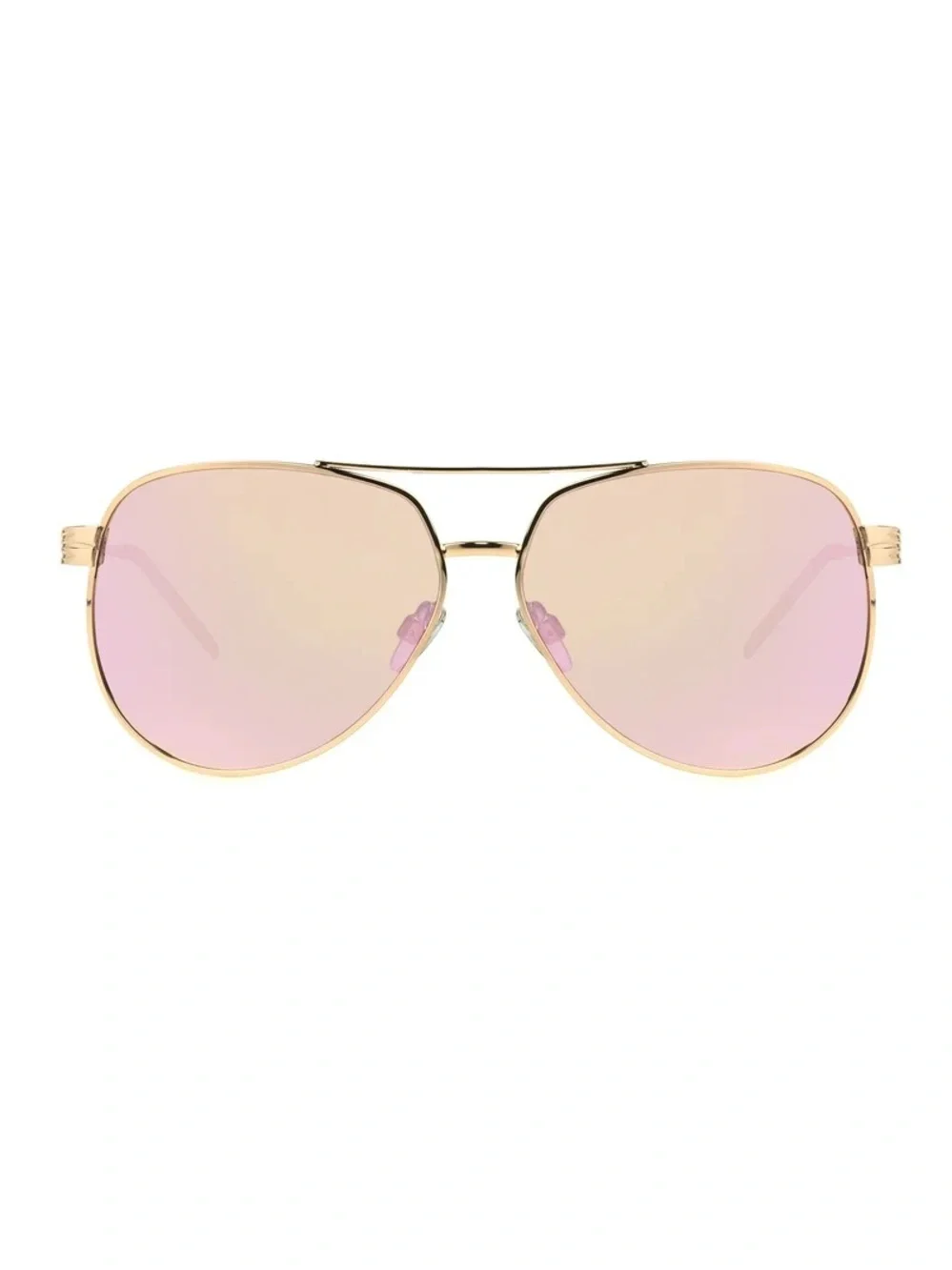 Foster Grant Women's Aviator Fashion Sunglasses Rose Gold NWOT